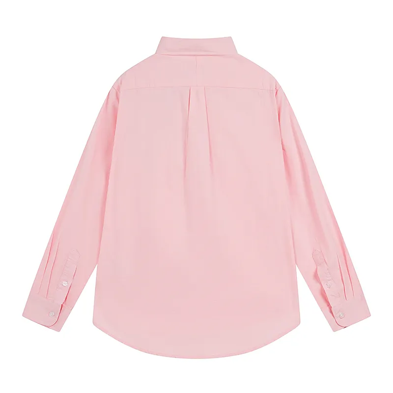 Style number: 2505 P190 Polo Ralph Lauren FW21 Logo embroidered Oxford cloth long-sleeved unisex shirt Color: White Pink Khaki Ginger Navy Size: S (recommended within 110 catties) M (recommended within 130 catties) L (recommended within 150 catties) xL (recommended within 170 catties)